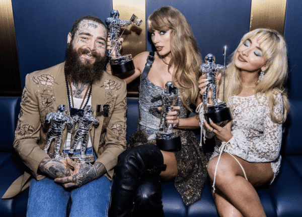 Post Malone, Taylor Swift, Sabrina Carpenter @MTV